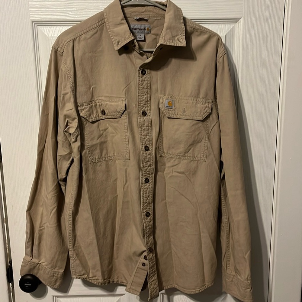 Carhartt Button Up Long Sleeve Medium